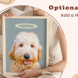 Digital Pet Portrait, Custom Pet Portrait, Pet Portrait From Photo, Dog Portrait, Custom Dog Portrait, Cat Portrait, Cat Mom Gift image 4