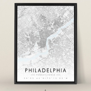 Set of 3 Custom Map Prints, Any Location, Map Print, Custom City Map, Map Poster, Personalized City, Custom Map Gift, Art image 2