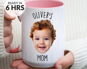 Custom Mug, Mug From Photo, Baby Face Mug, Mug With Kids Photo, Gift for Family, Mother’s Day, Father’s Day, Coffee Gift New Parents