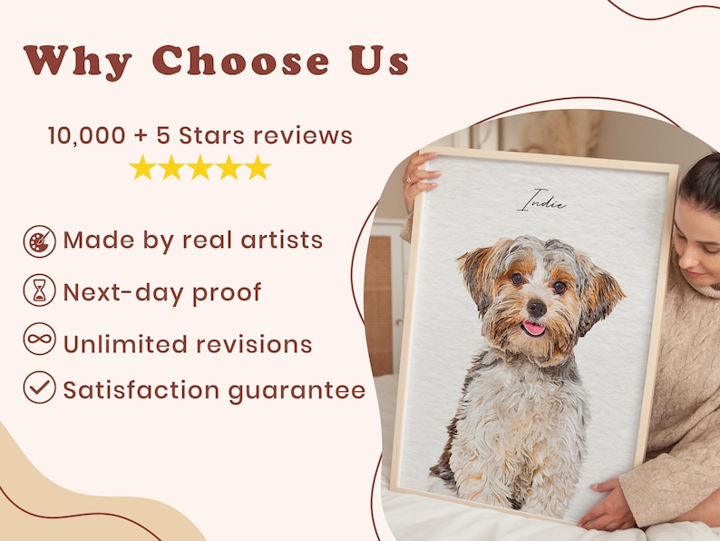 Custom Watercolor Pet Portrait Using Dog Photo, Memorial Pet Portrait, Full Body Pet Art, Pet Remembrance Portrait, Cat Portrait imagem 9
