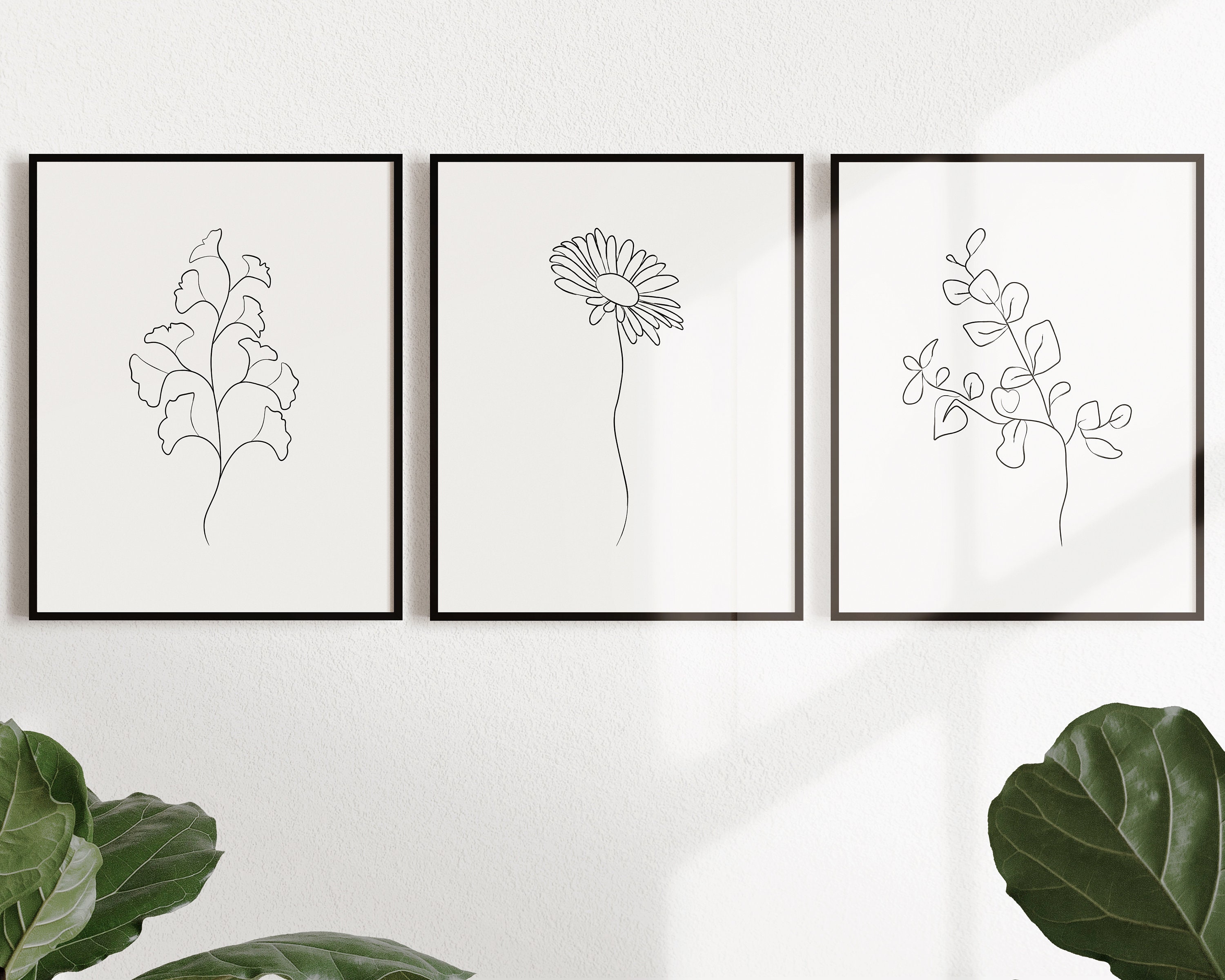 Digital Prints Digital Download Nature Prints Boho Flower Art Gallery