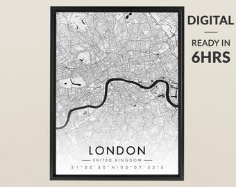 Digital File Custom Map, Map Art, City Maps, Map Print, City Map Print, Map Gift, Custom Map Print, Personalized Map Print