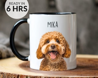 Custom Pet Mug from Photo | Personalized Dog & Cat Parent Gift