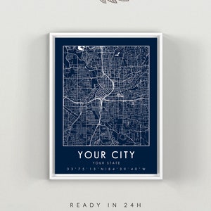 Custom Map, Map Art, City Maps, Map Print, City Map Print, Map Gift, Custom Map Print, Custom City Map, City Poster, Location Map