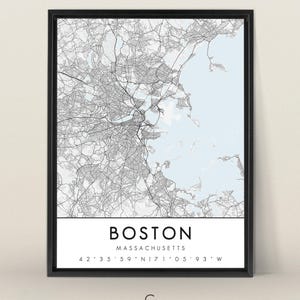 Set of 3 Custom Map Prints, Any Location, Map Print, Custom City Map, Map Poster, Personalized City, Custom Map Gift, Art image 4