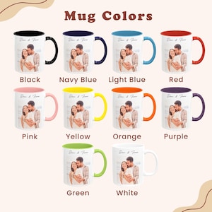 Custom Photo Collage Mug, Your Photo, Your Text, Personalized Photo Mug, Custom Coffee Cup Gift for Family and Friend, Memory Keepsake image 6