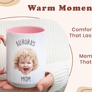 Custom Mug, Mug From Photo, Baby Face Mug, Mug With Kids Photo, Gift for Family, Mother’s Day, Father’s Day, Coffee Gift New Parents image 7