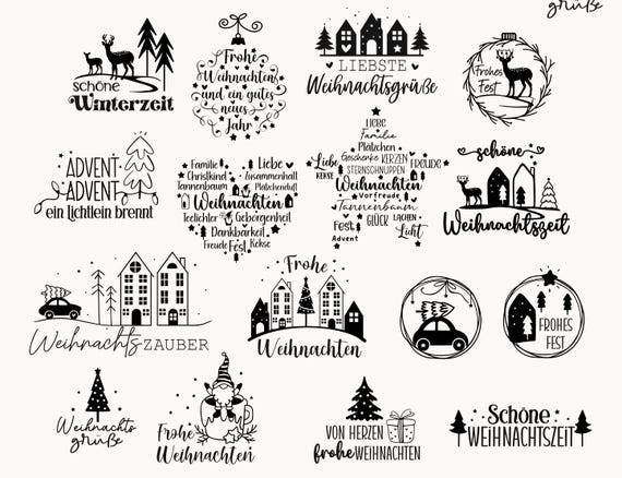 Plotterdatei Weihnachten, Weihnachten svg, Svg Weihnachten, Winter svg, Datei Weinachten, Christmas Svg