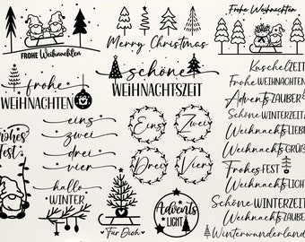 Plotterdatei weihnachten svg, Weihnachten svg, Weihnachtsdeko, Plotterdatei svg, Wichtel Plotterdatei