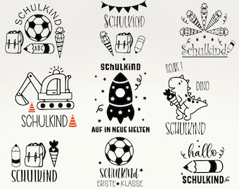 Plotterdatei Schulkind svg, Einschulung svg, Schulstart svg, Schulanfang Sprüche svg , Einschulung Geschenk Schulanfang svg Png