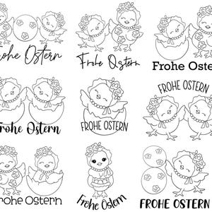 Plotterdatei Ostern SVG, Osterdatei SVG, Plotterdatei Frohe Ostern SVG,   Osterhase, Osterei, Hasenohren