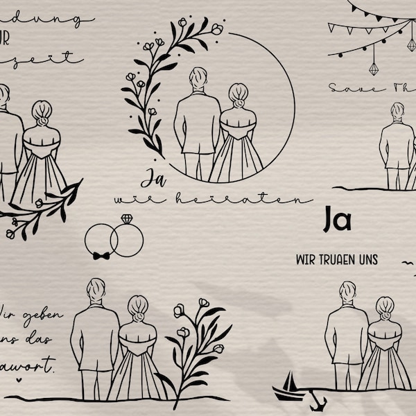 Wall Braut Svg - Etsy UK