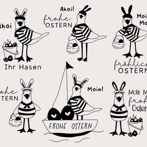 Plotterdatei Ostern Svg, Deutsche Plotterdatei Frühling, Ostergrüße,Cricut Silhouette Studio Plotterdatei, Frühlings Bundle Laser