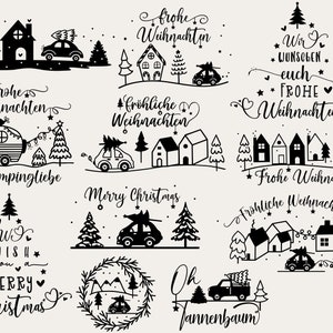 Plotterdatei Weihnachten svg, Natal Svg, Weihnachten Laser datai,Weihnachtshäuser, Plotterdatei Home, Frohe Weihnachten
