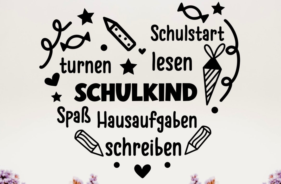 Personalisiertier Kinder Hoodie Einschulung - Regenbogen Herz Design Mit Namen