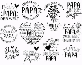 Deutsche Plotterdatei Papa, Vatertag Svg, Vatertagsgeschenk, Papa svg, Deutsche Sprüche Svg, Laserdatei Papa Svg, Geschenk Papa
