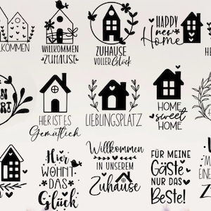Plotterdatei ostern svg dxf, Plotterdatei Home svg, Zuhause Schriftzug Sprüche svg, Plotterdatei Frühling svg, Clipart Plotterdatei Deutsch