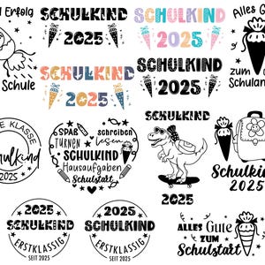 Deutsche Plotterdatei Einschulung svg png, Schulstart svg, Schulanfang svg, Schulanfang Sprüche, Cricut Silhouette, Einschulung Geschenk