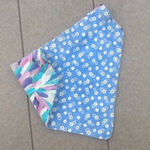 Pastel Dreams Dog bandana // Over the collar dog bandana // Reversible Dog Bandana