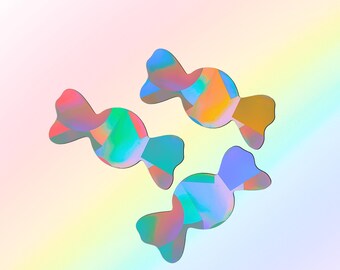 Juego de 3 pegatinas atrapasol para ventanas, atrapasol prismático.