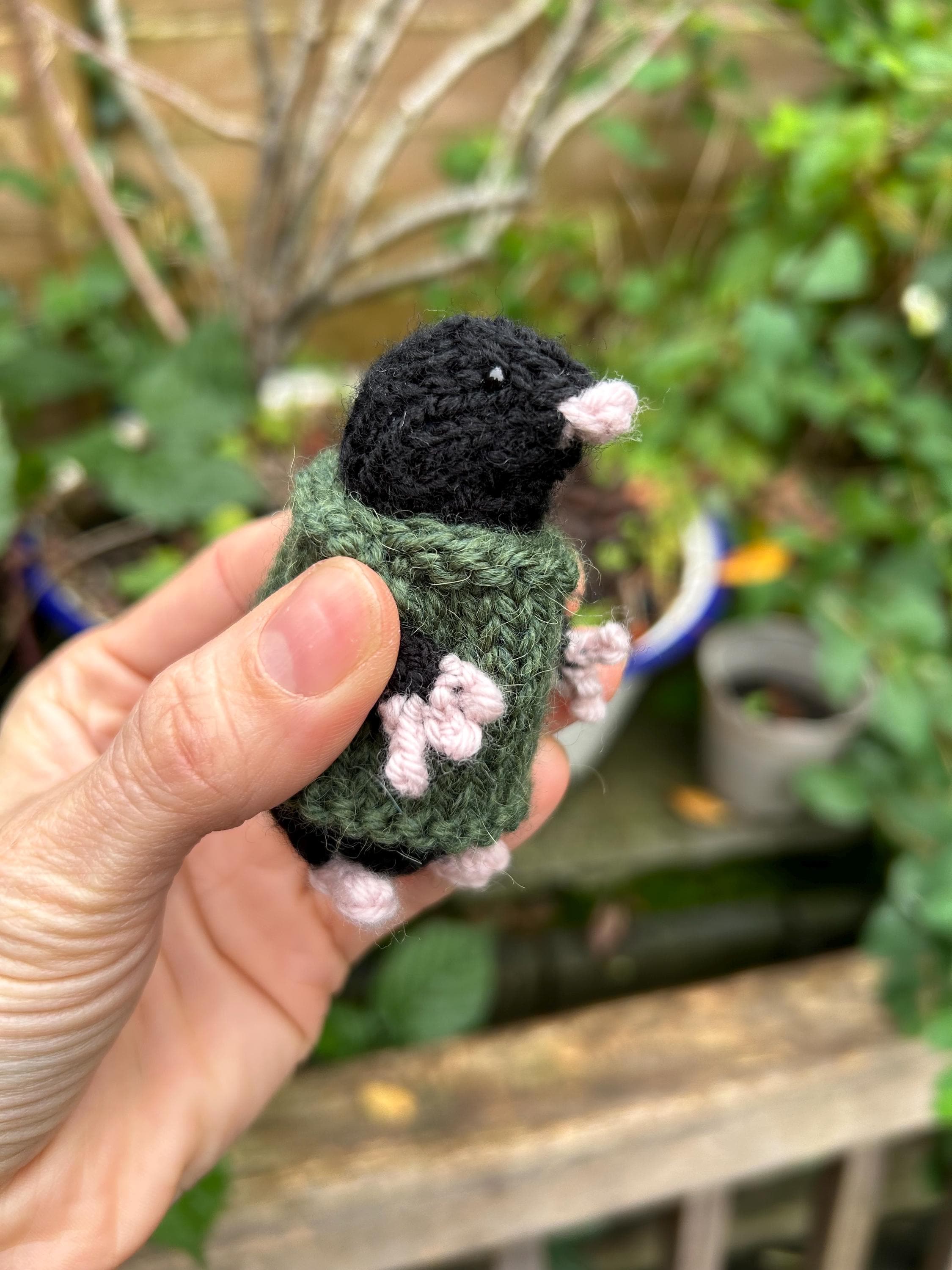 Knitted Mole Pattern, Pattern Only - Etsy