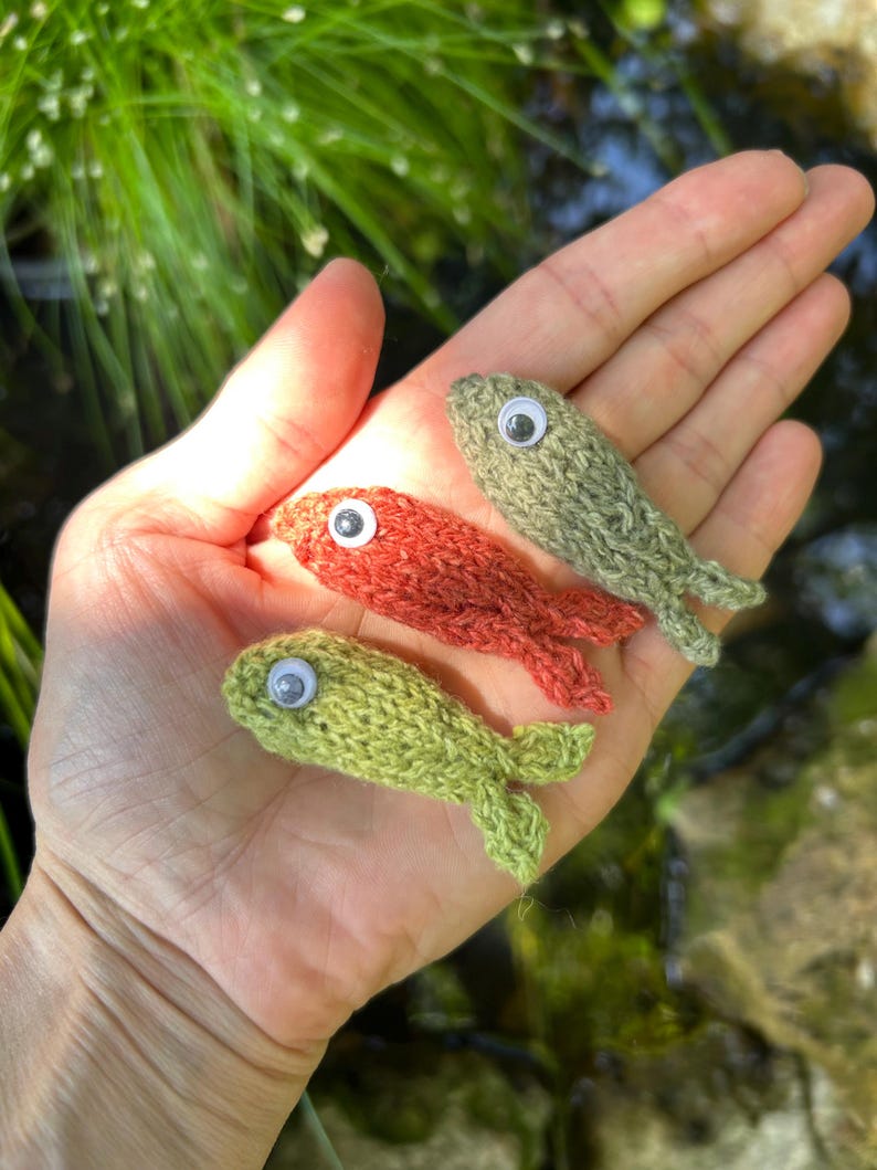 Knitted Fish Pattern, Pattern Only - Etsy