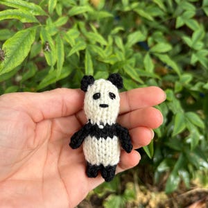 Panda Knitting Pattern, Knitting Pattern