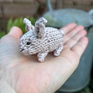 Little Rabbit Knitting Pattern: Instant Download (PDF)