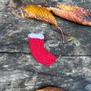 Knitted Mini Stocking Pattern, English Pattern Only - Etsy