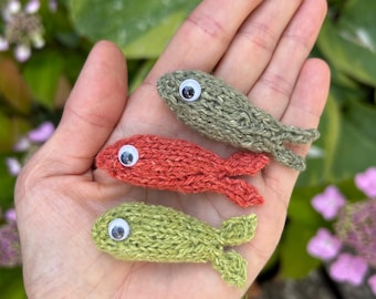 Knitted Fish Pattern, Pattern Only
