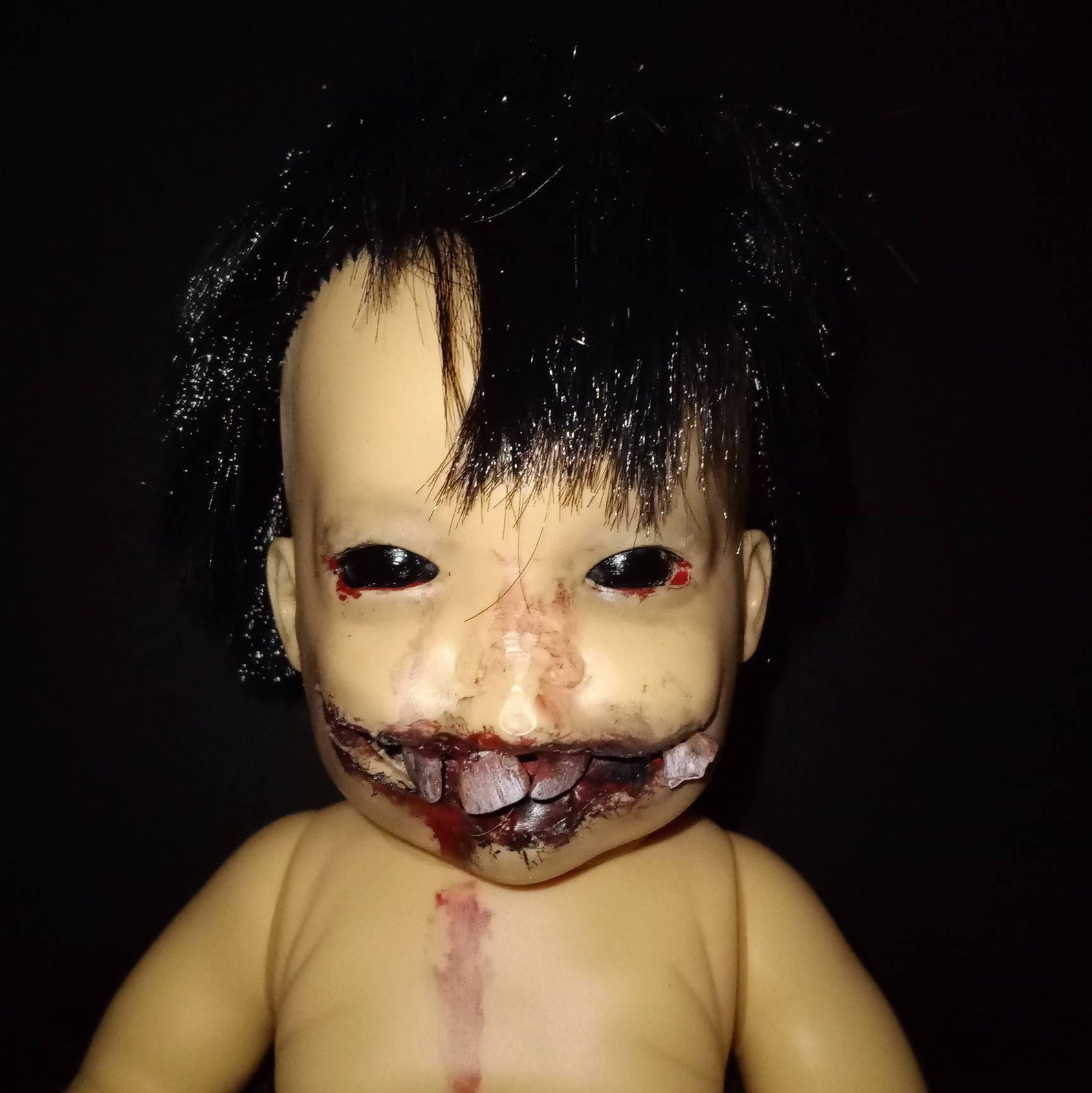 creepy asian doll