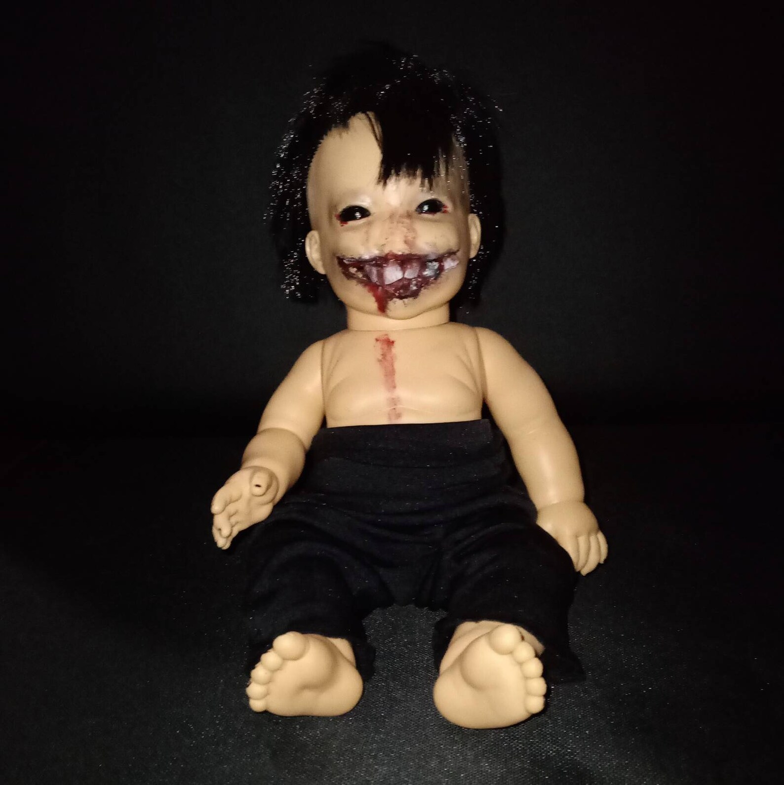 creepy asian doll