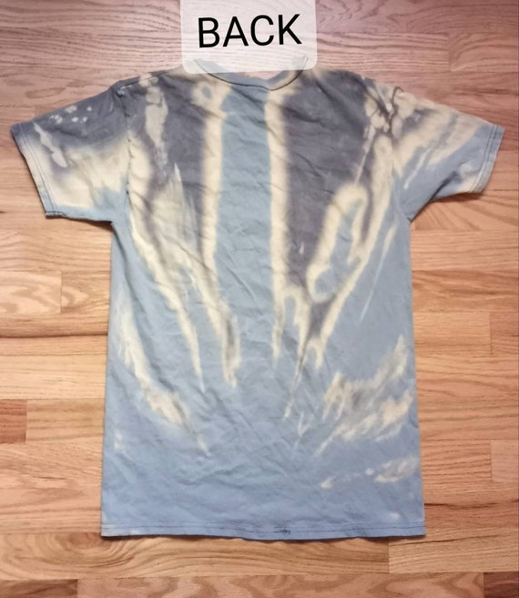 Bleach Tie Dye Pocketed Tee