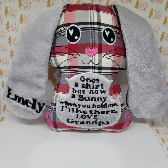 Custom Memory Bear - Wild Fox Brand Handmade Gifts