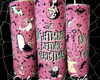 Nightmare BC 20oz Skinny Tumbler with Bonus car coasters and Nightmare phone grip