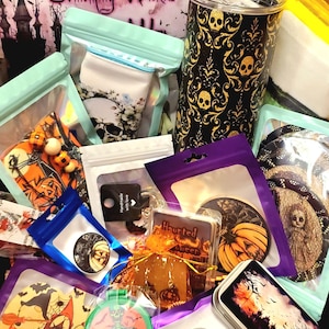 Fall Halloween Horror Themed Mystery box Multiple Size Options Handmade Items Great Gift Box For Someone Else Or Treat Yourself