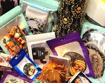 Fall Halloween Horror Themed Mystery box Multiple Size Options Handmade Items Great Gift Box For Someone Else Or Treat Yourself