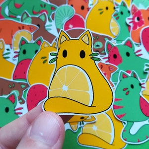 Stickers fruitkatten