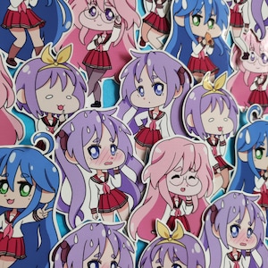 Lucky Star Anime Stickers