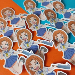 Sticker Rena Ryuugu Higurashi no naku koro ni quand ils pleurent