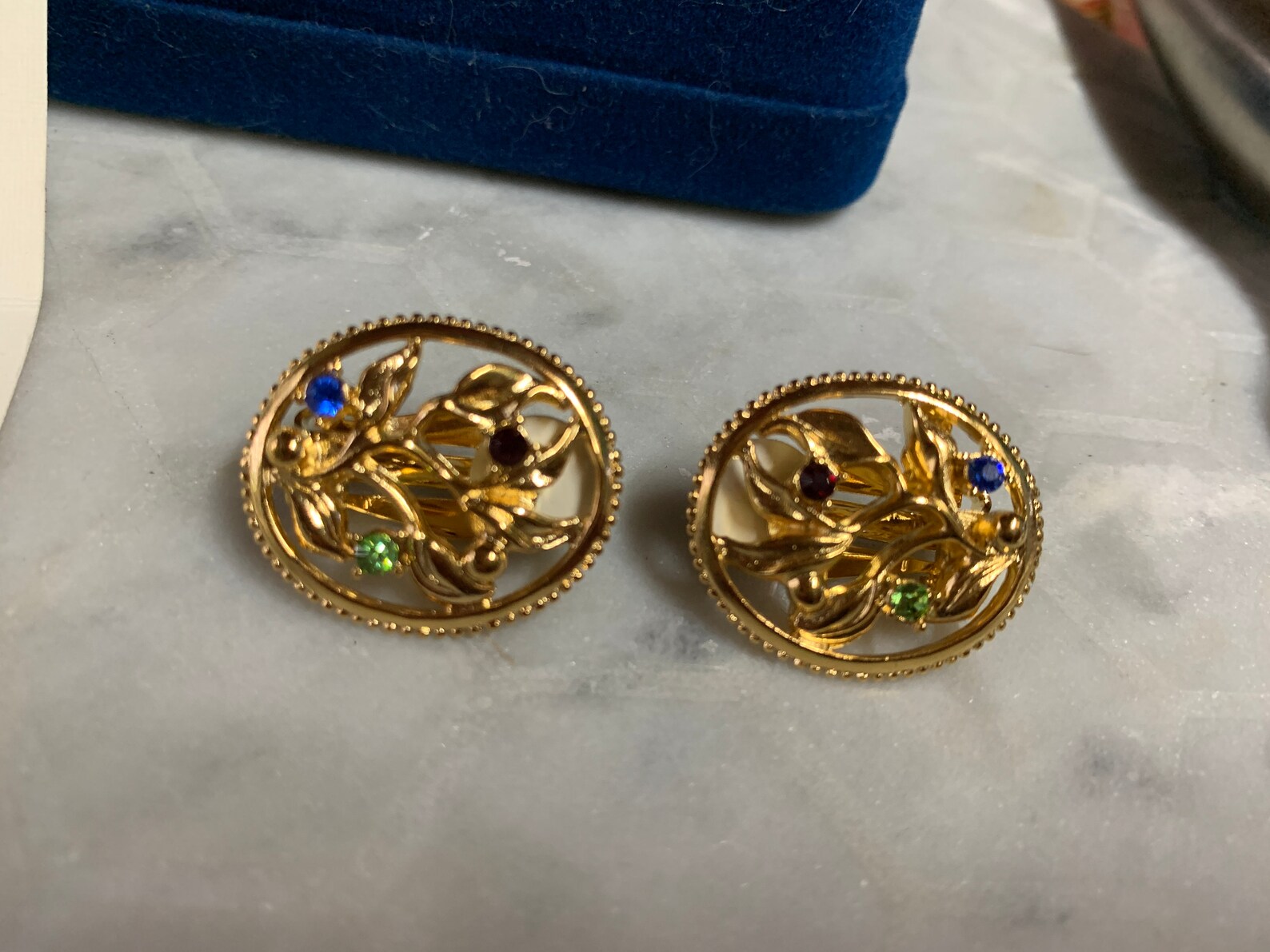 Vintage Camrose & Kross Jackie Kennedy Earrings 1990's Etsy
