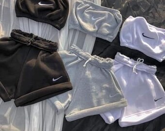 nike shorts and bandeau set