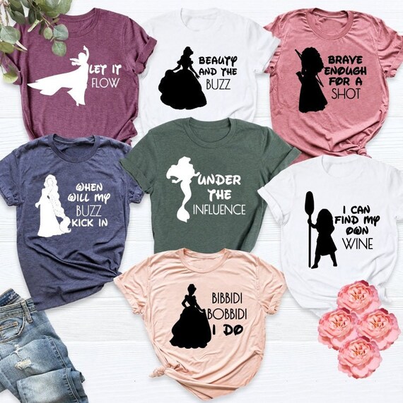 Disney Bridal Party Shirt Disney Princess Bachelorette Etsy