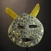 African Bapunu Tribal Mask Wood Gabon Distinctive Face Wall Decor ...