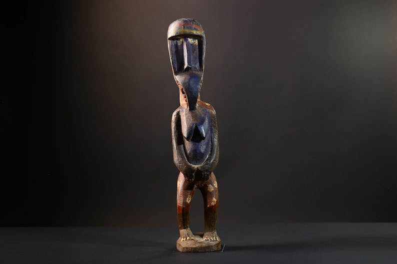 Vintage African Dan Figurine: Handcrafted Tribal Voodoo Statue-g5244 - Etsy