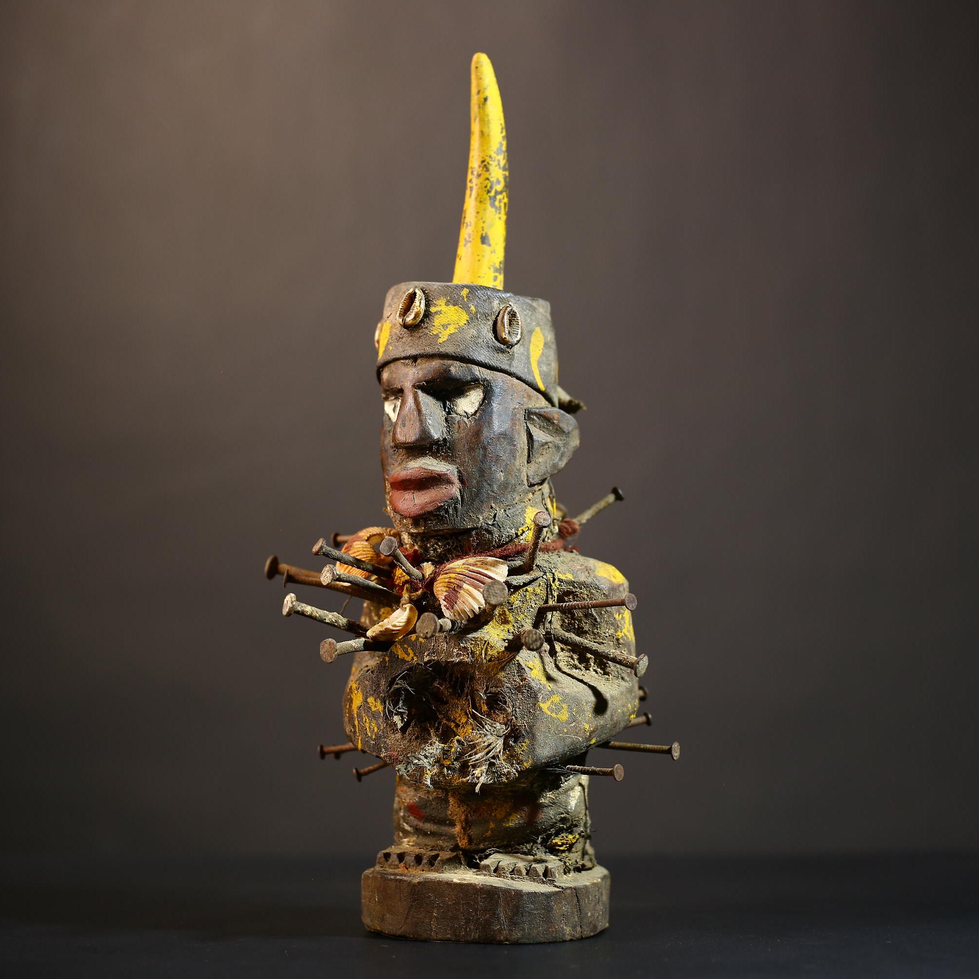 Afrikaanse Nkondi Nkisi-figuur | Kongo Voodoo-geeststandbeeld | Uniek  tribal art-decor | Etnisch verzamelobject | Cultureel erfgoed -G4868 - Etsy  België, image size:2000x2000