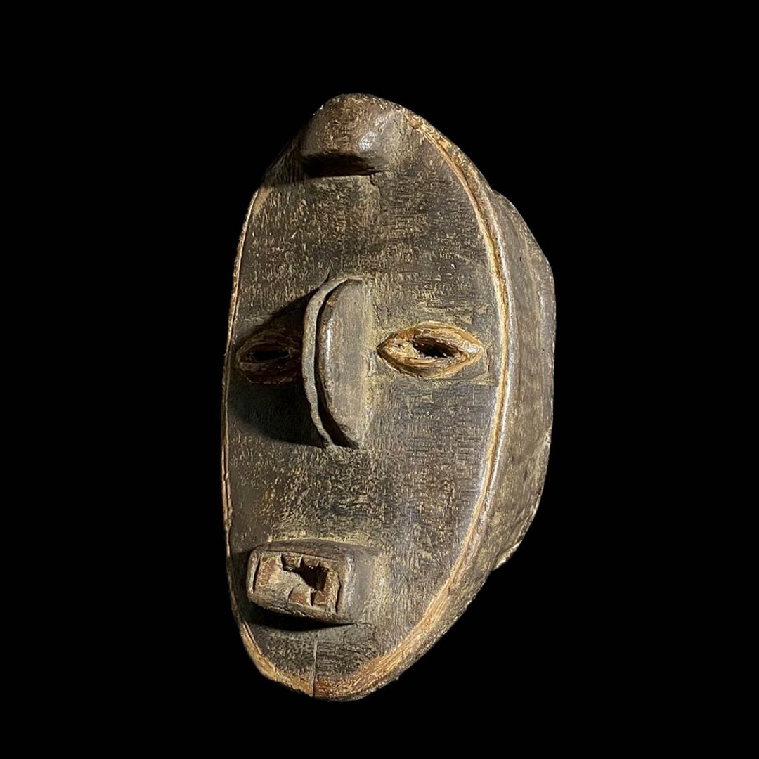 African Mask as Large African Mask Traditional African Wooden Etsy