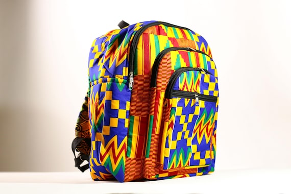 Backpack Multicolor African Print New African Print Backpack main image 3