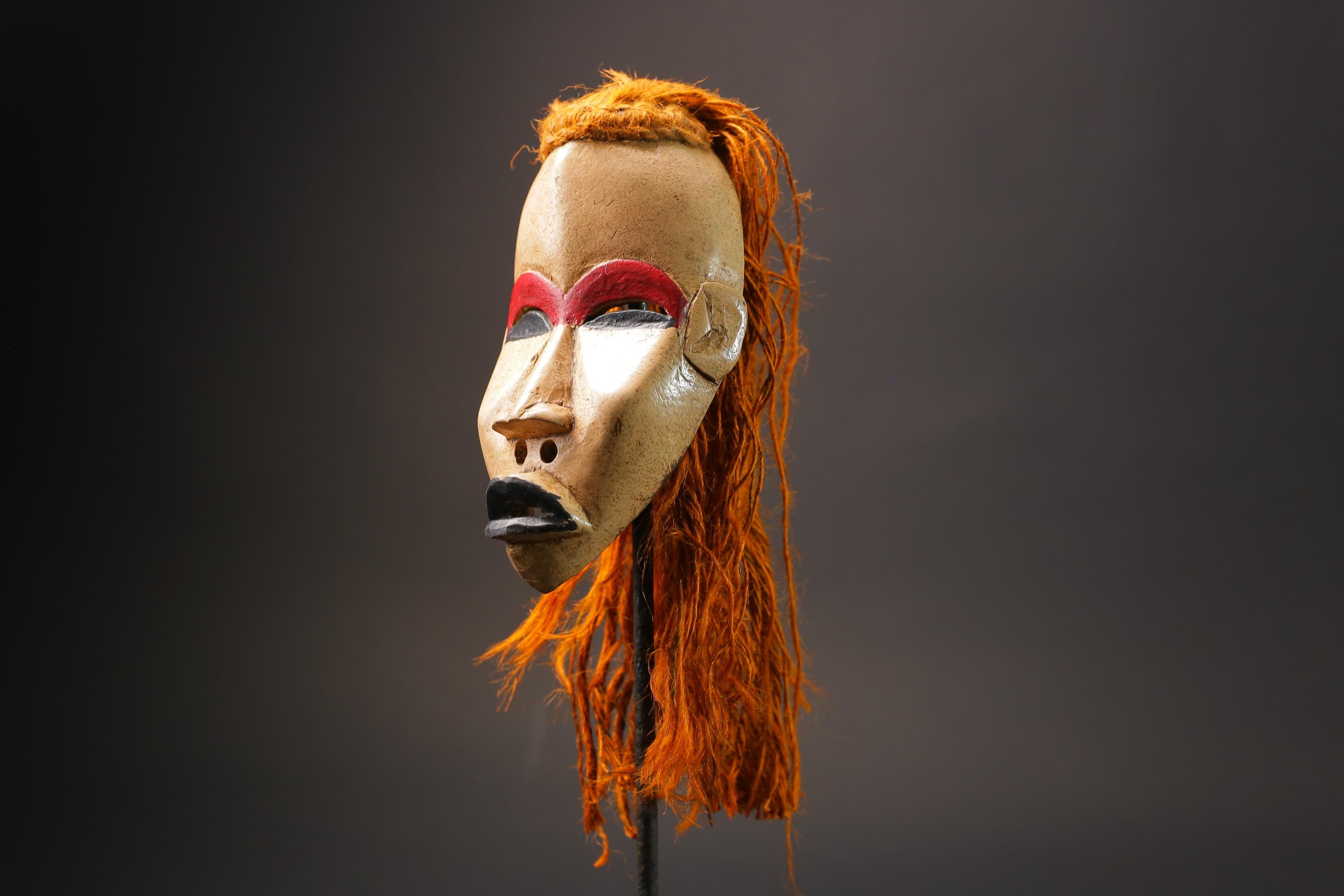 アフリカ 木製パスポートマスク 【公式通販】