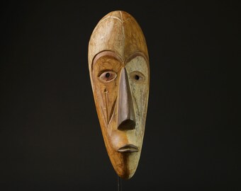 アフリカ 木彫り マスク オブジェ 置物 アンティーク Lwalwa MASK African mask Lwalwa- Auctions African Art Gallery